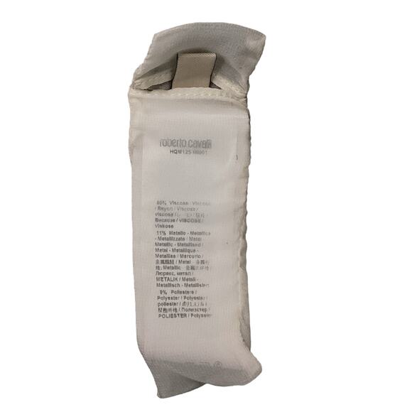 NWT Roberto Cavalli Women’s Dress Size M/ L Funky Back Cutout Black & Wine Color - Picture 6 of 6